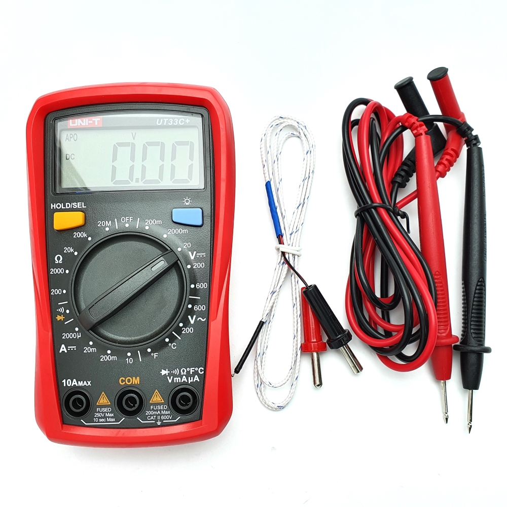 Измервателен уред мултицет UT33C+ UNI-T