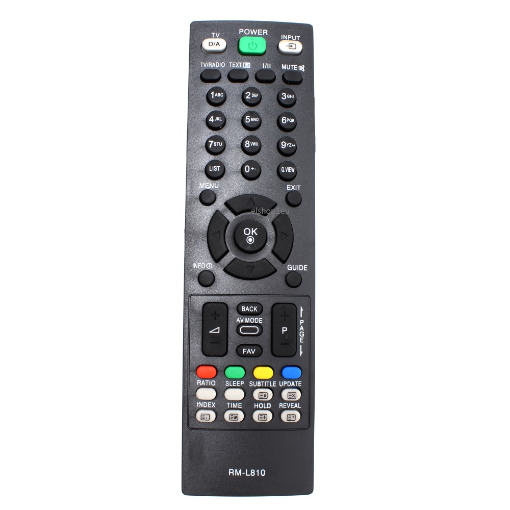 Универсално дистанционно за телевизор LG, RM-L810, AKB338714..