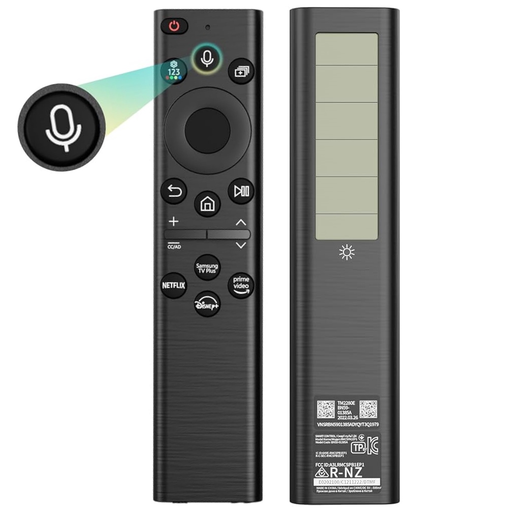 Дистанционно за SAMSUNG BN59-01385A/B с гласово, блутут, соларно