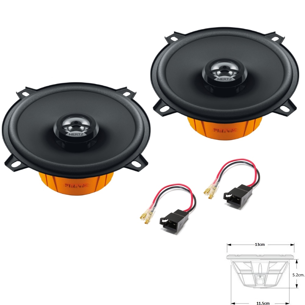 Комплект авто говорители за Renault MEGANE 2, CLIO MK2/3, HERTZ