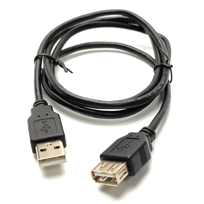 Кабел удължител USB/USB женско 1m. KPO2783 1
